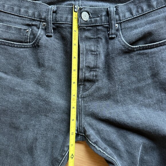 GAP 1969 Kaihara Japanese Selvedge Cotton Denim Skinny Raw 32x34 - Picture 6 of 10